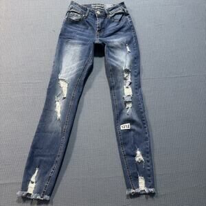 RESFEBER SKINNY BOYFRIEND JEANS Sz M Pre owned Excellent